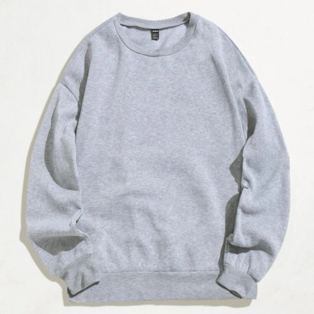 Oversized grey pullover